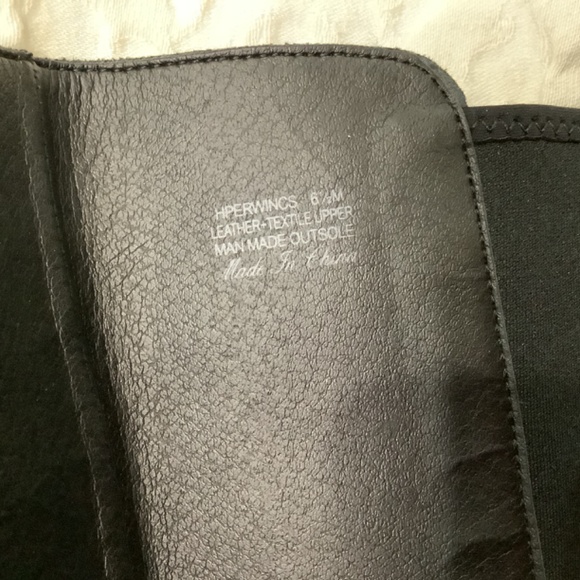 NWOT Donald Pliner hperwings black leather - Picture 7 of 10